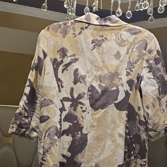 Coldwater Creek Abstract Pattern Blazer - Picture 7 of 14